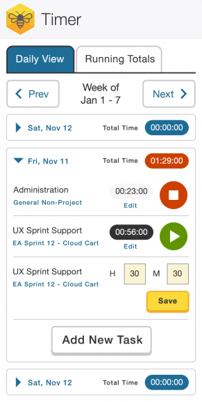 Taskerbee Mobile Timer