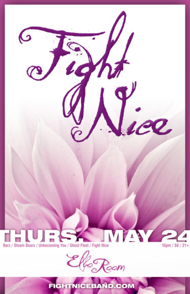 Fight Nice Elbo Room poster
