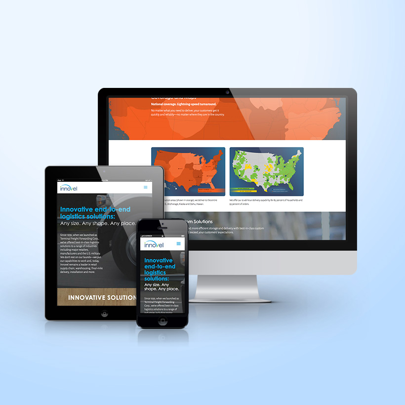 Innovel responsive design